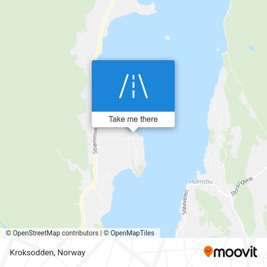 Kroksodden map