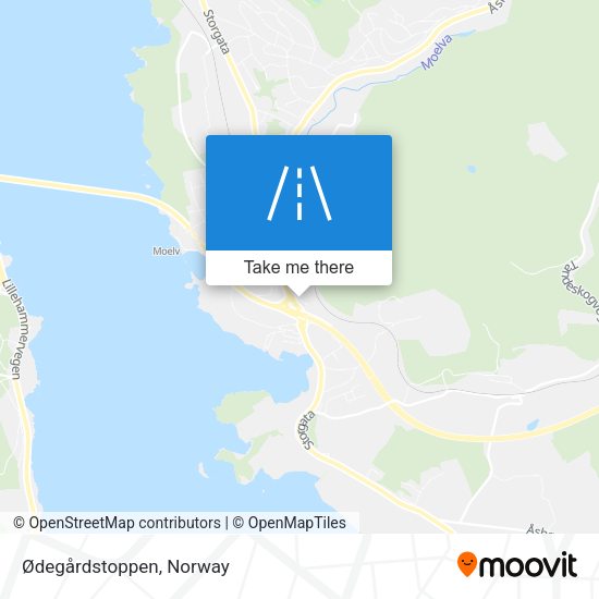 Ødegårdstoppen map