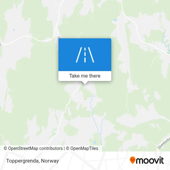Toppergrenda map