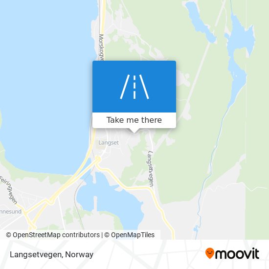 Langsetvegen map