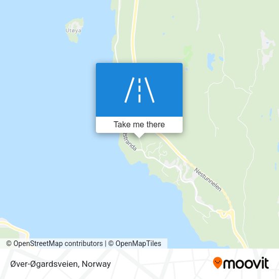 Øver-Øgardsveien map