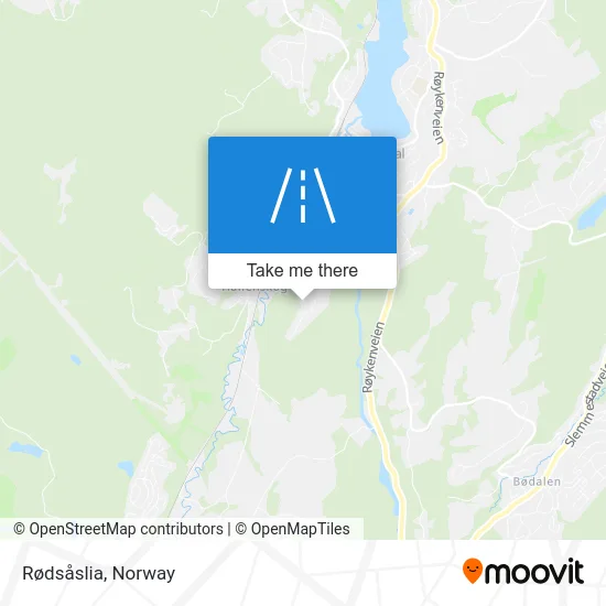 Rødsåslia map