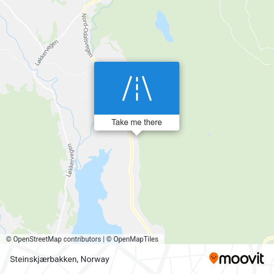 Steinskjærbakken map