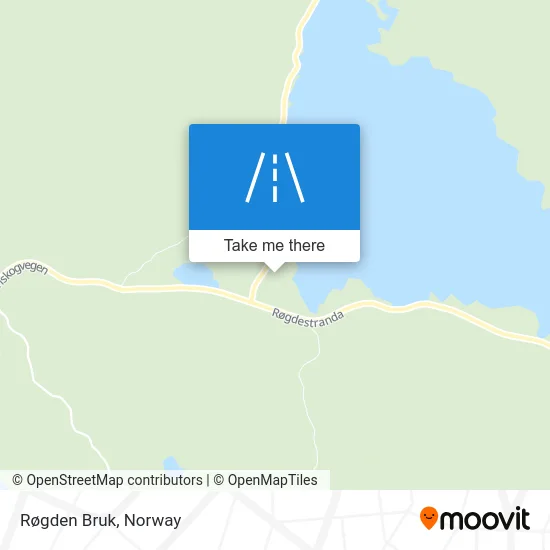 Røgden Bruk map