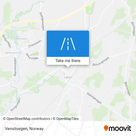 Venslivegen map