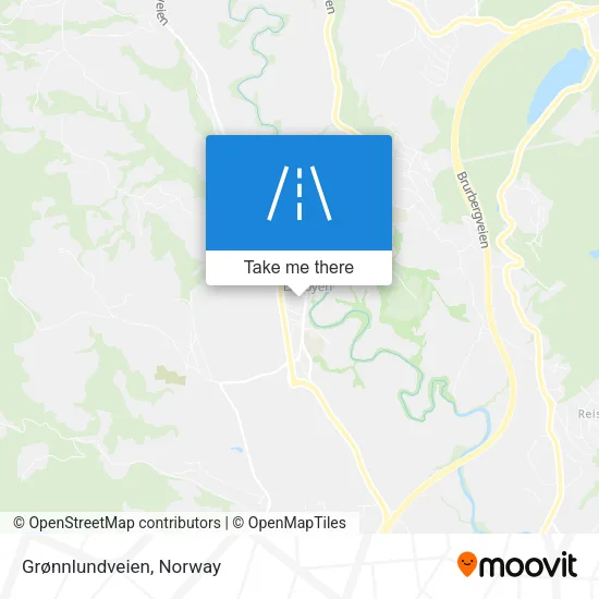 Grønnlundveien map