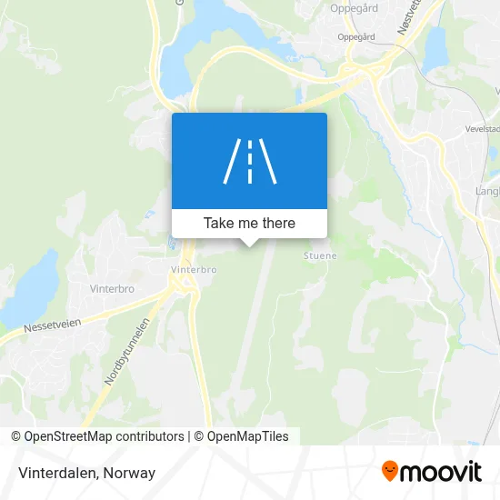 Vinterdalen map
