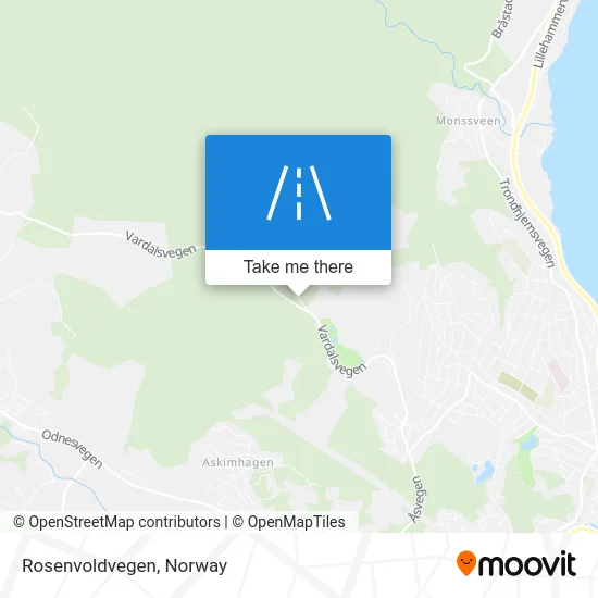 Rosenvoldvegen map