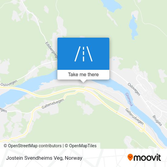 Jostein Svendheims Veg map