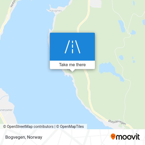 Bogvegen map