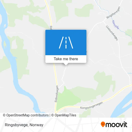 Ringsbyvege map