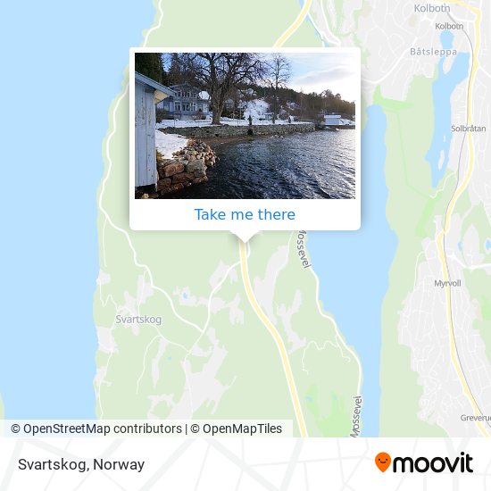 Svartskog map