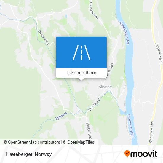 Hæreberget map
