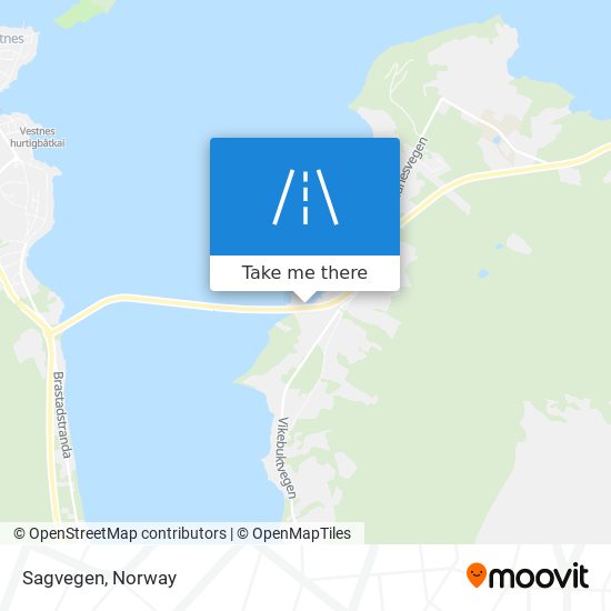 Sagvegen map