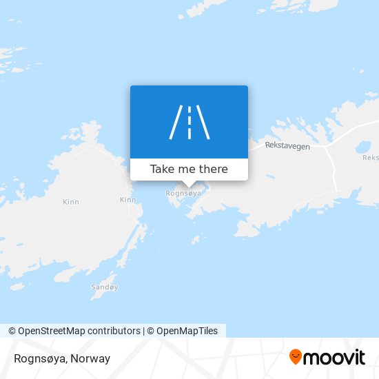 Rognsøya map