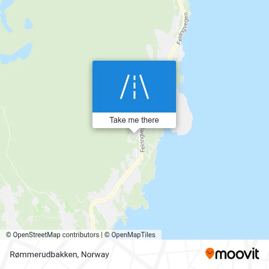 Rømmerudbakken map
