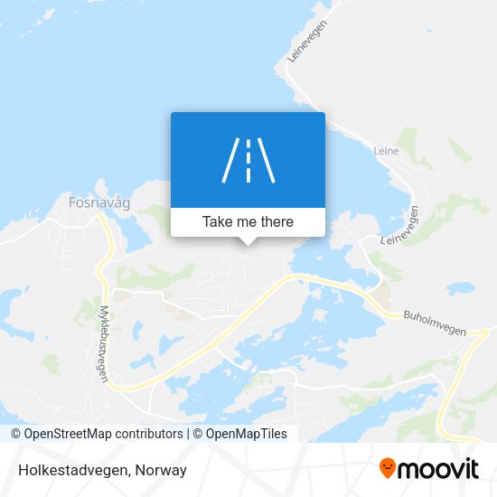 Holkestadvegen map