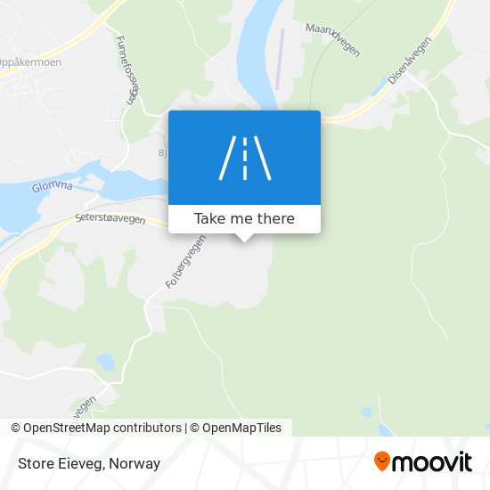 Store Eieveg map