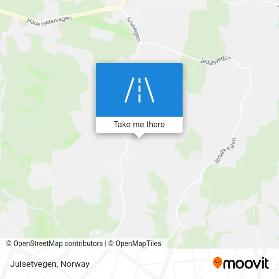 Julsetvegen map
