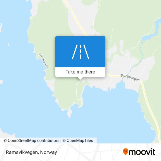 Ramsvikvegen map