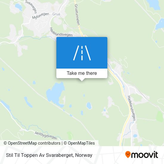 Stil Til Toppen Av Svaraberget map