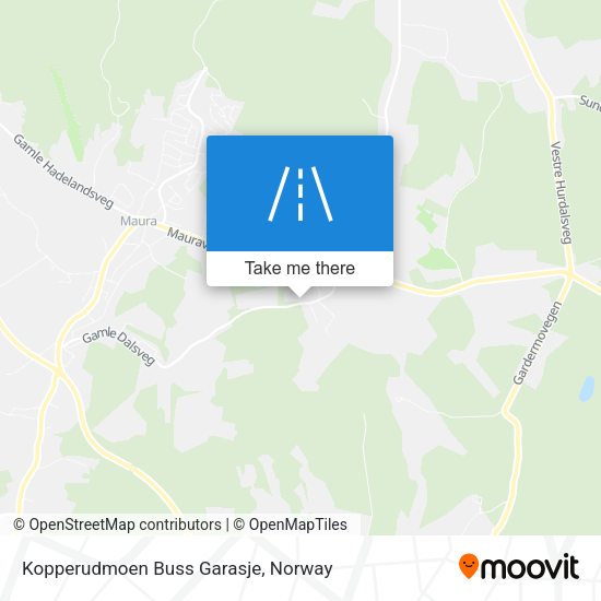 Kopperudmoen Buss Garasje map