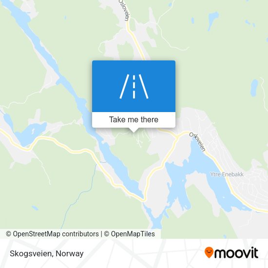 Skogsveien map