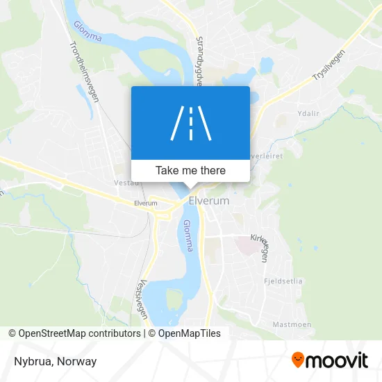 Nybrua map