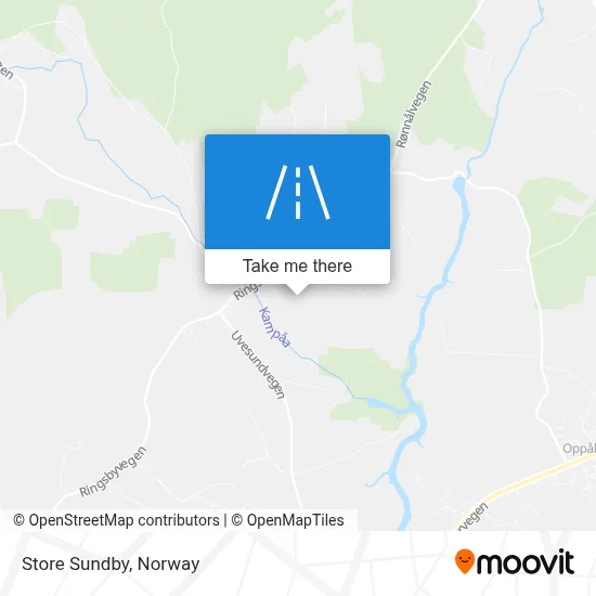 Store Sundby map