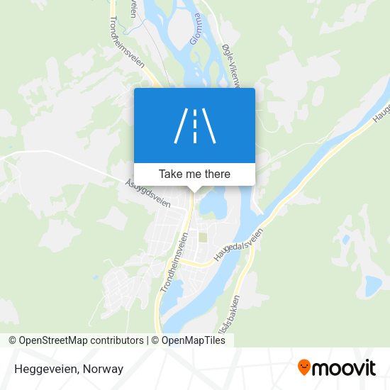 Heggeveien map