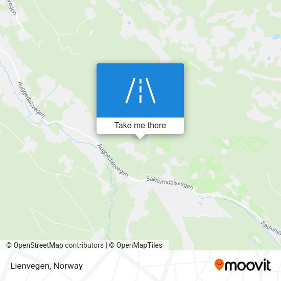 Lienvegen map