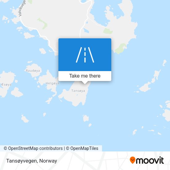 Tansøyvegen map