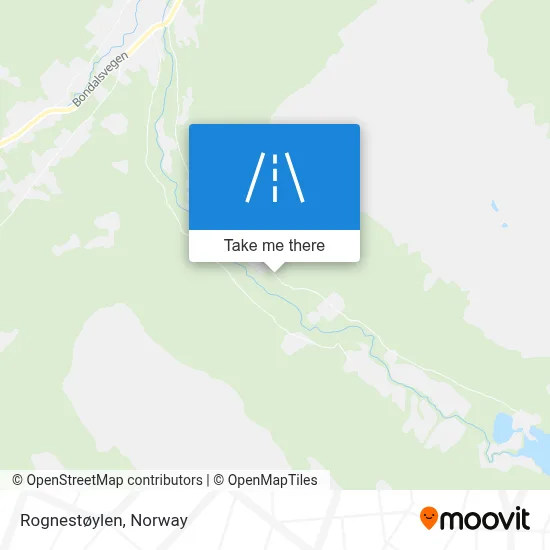 Rognestøylen map