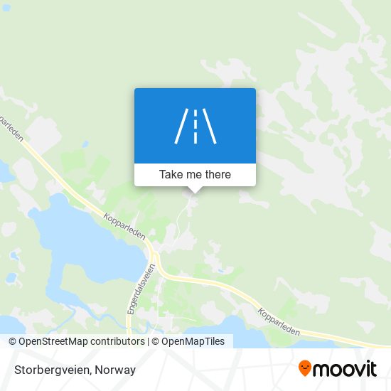 Storbergveien map