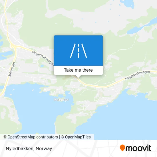 Nyledbakken map