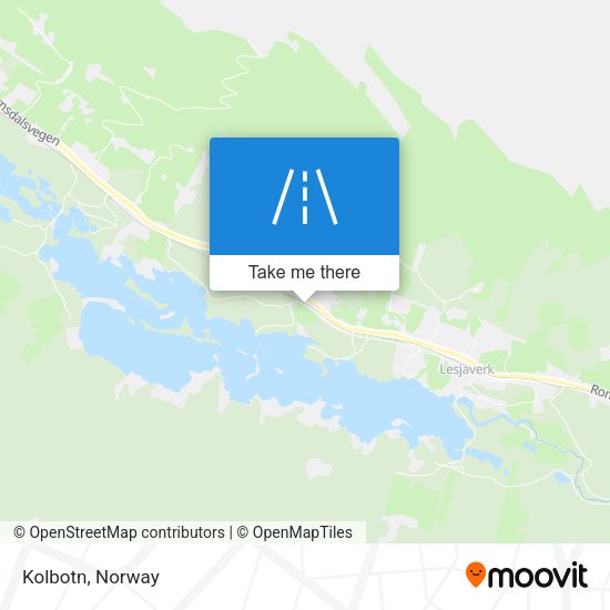 Kolbotn map