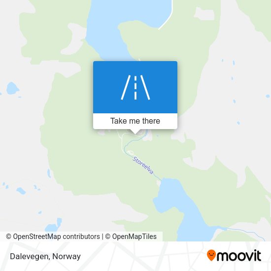 Dalevegen map