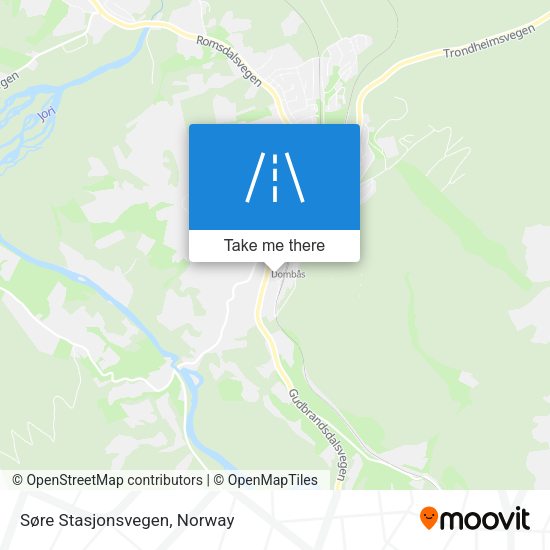 Søre Stasjonsvegen map