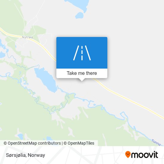 Sørsjølia map