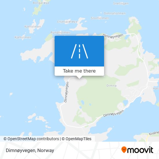 Dimnøyvegen map