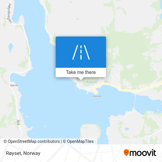 Røyset map