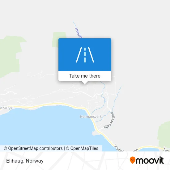 Elihaug map