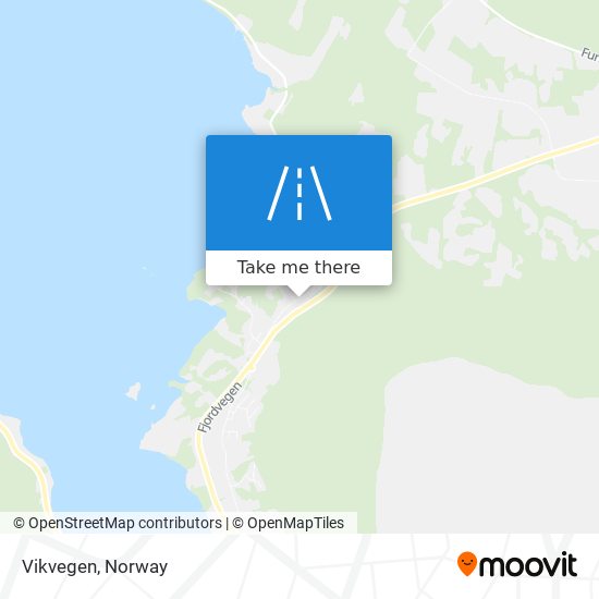 Vikvegen map