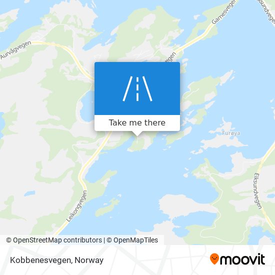 Kobbenesvegen map