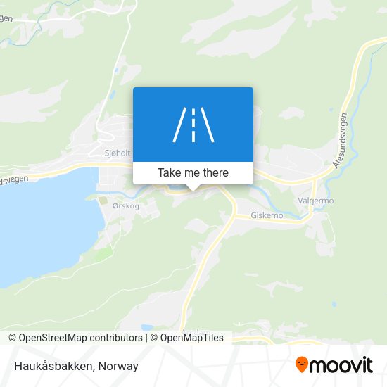 Haukåsbakken map