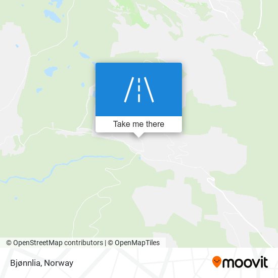 Bjønnlia map