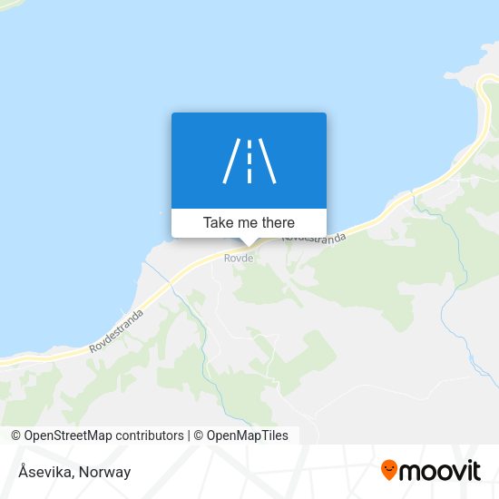 Åsevika map