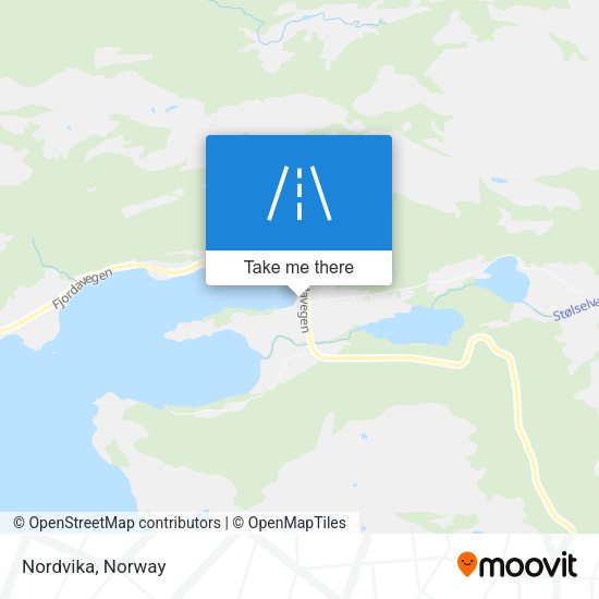 Nordvika map