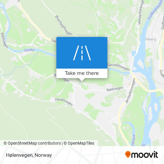 Hølenvegen map