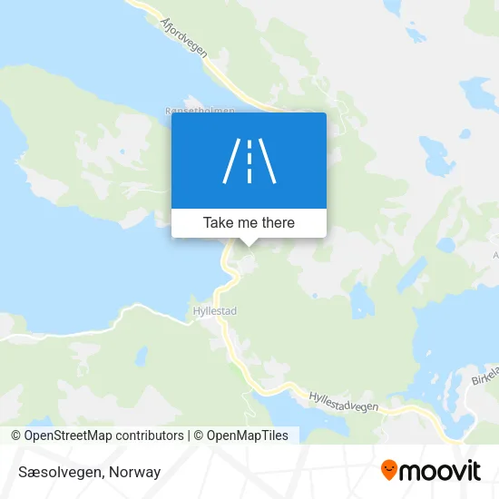Sæsolvegen map